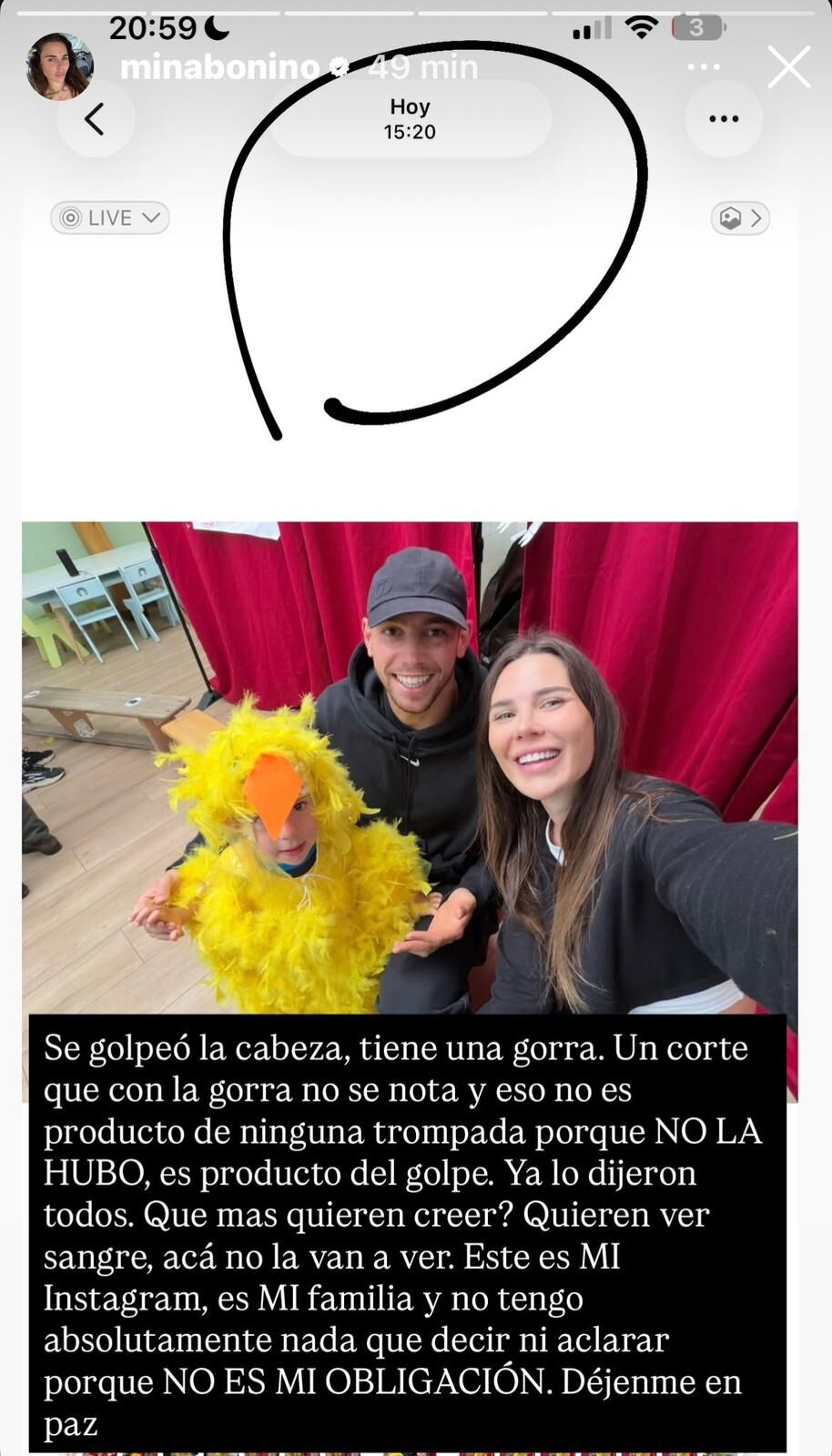 Historias Mina Bonino