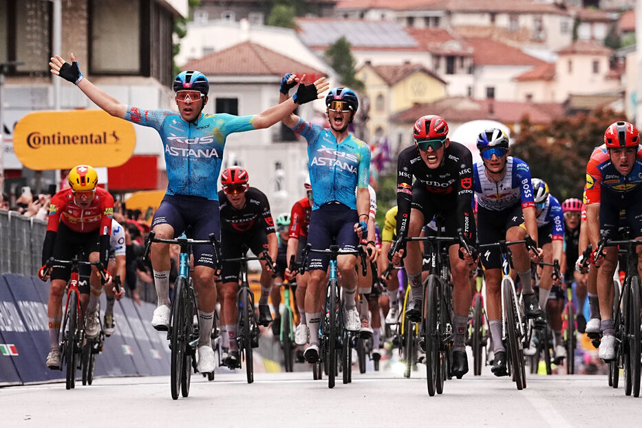 ¡Histórico! El ciclista uruguayo Thomas Silva ganó la segunda etapa del Giro de Italia
