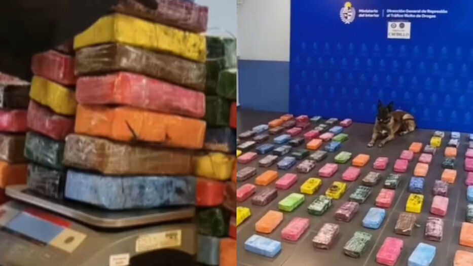 Dos personas paraguayas condenadas a cinco años de cárcel por transportar droga en Uruguay