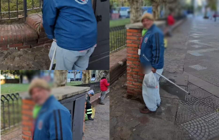 “¡Hay niños!”: filman a un hombre mostrando sus partes íntimas en el Centro de Montevideo