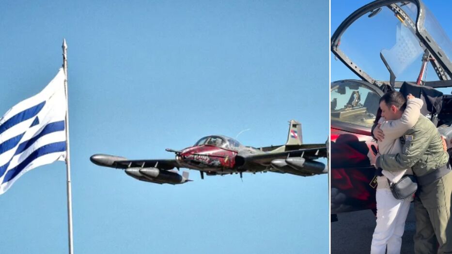 Adiós a una leyenda: la Fuerza Aérea Uruguaya despidió a los aviones de caza Dragonfly