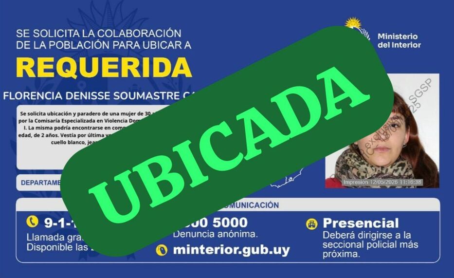 Apareció mujer que estaba requerida por violencia y se había ausentado junto a su hija