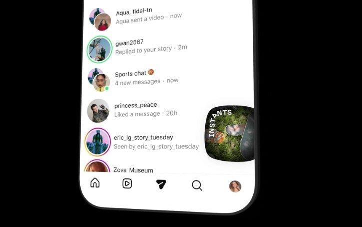 Instagram lanza Instants, su apuesta por las fotos espontáneas