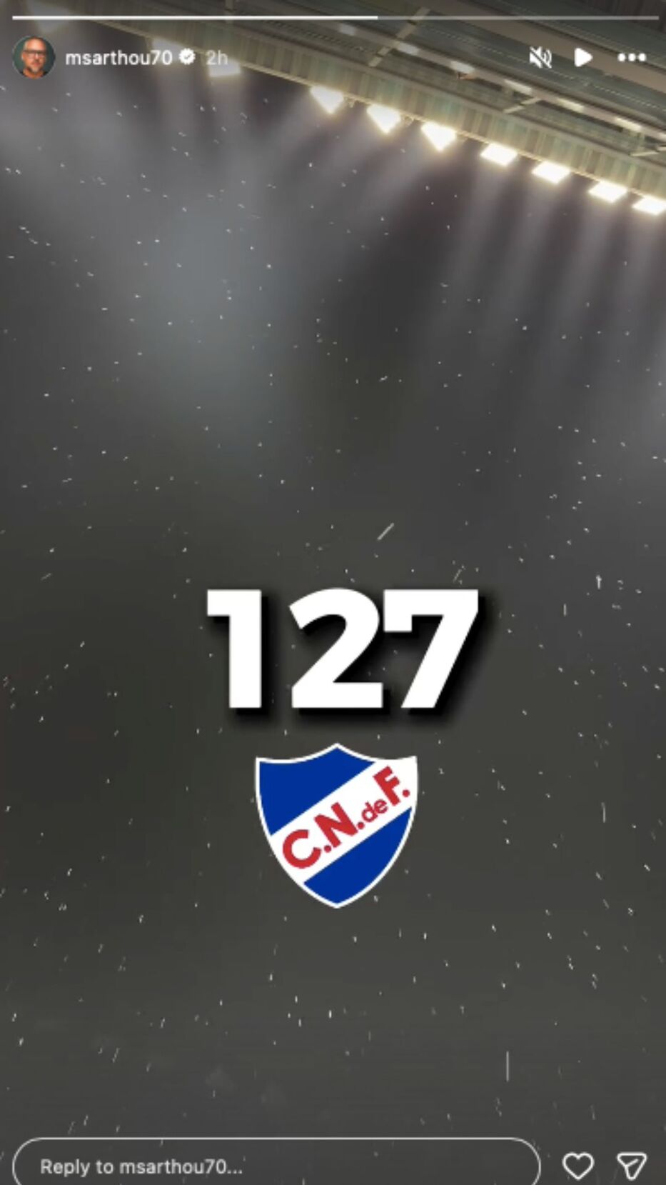 Foto: Historias de Instagram/ @msarthou70