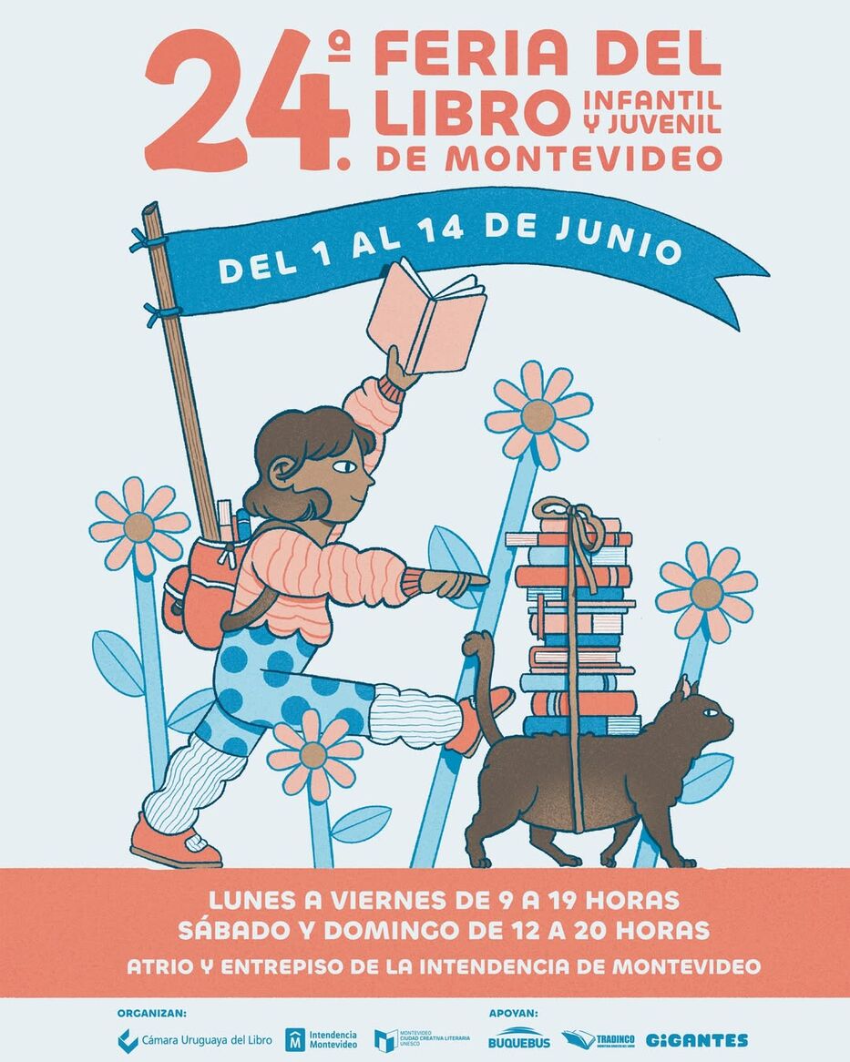 Llega la 24.ª Feria del Libro Infantil y Juvenil de Montevideo