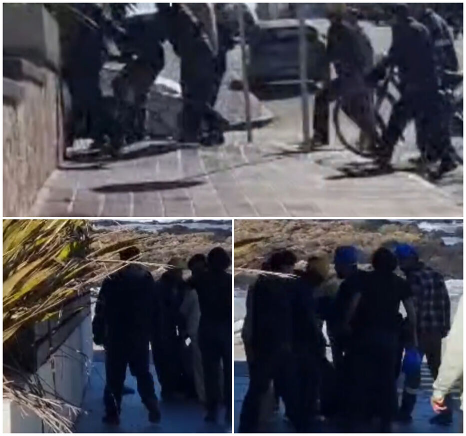 Punta del Este: quiso robar motos de obreros, pero lo vieron y le dieron brutal paliza
