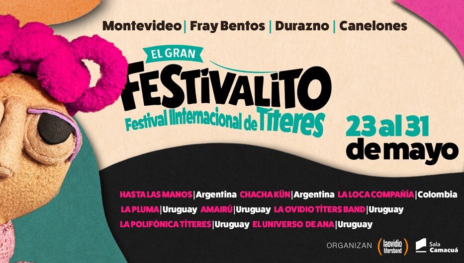 “El Gran Festivalito” llevará títeres, sombras y marionetas a cuatro departamentos