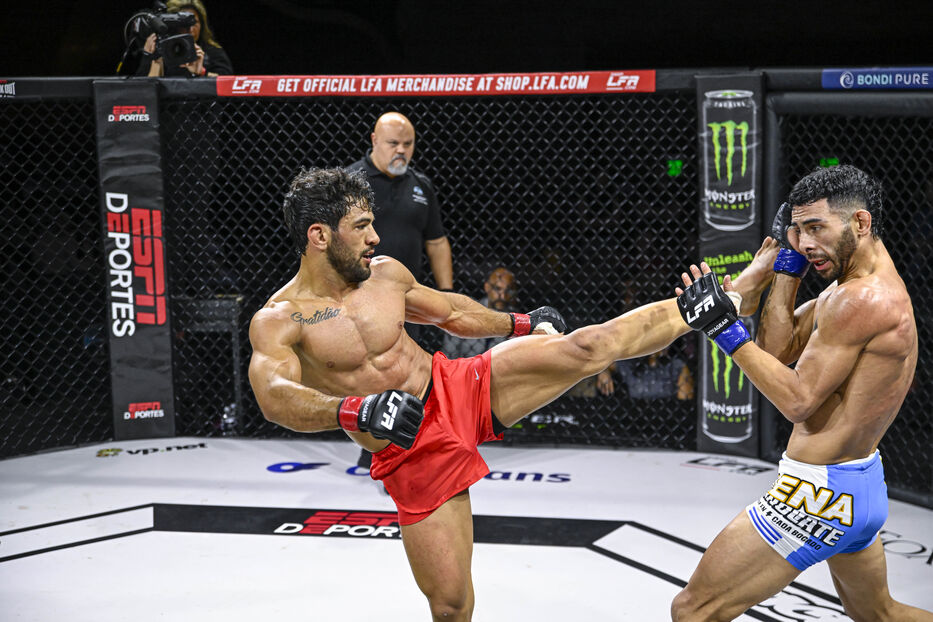 MMA: Gustavo ‘Plena’ Pintos perdió por el título vacante de la LFA, en fallo dividido