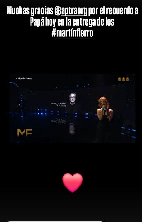 Instagram de Maxi de la Cruz