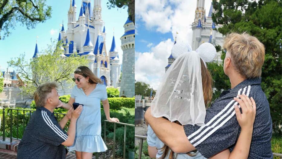 Propuesta de ensueño: Guillermo Lockhart se comprometió con su pareja en Disney