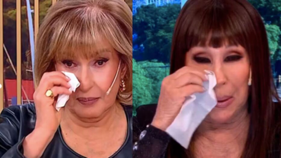 “Nunca te dejé de querer”: el llanto en vivo de Moria y Georgina en su reencuentro