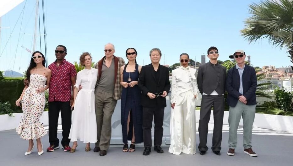 Jurado presidido por Park Chan-Wook. Foto: Amélie Canon
