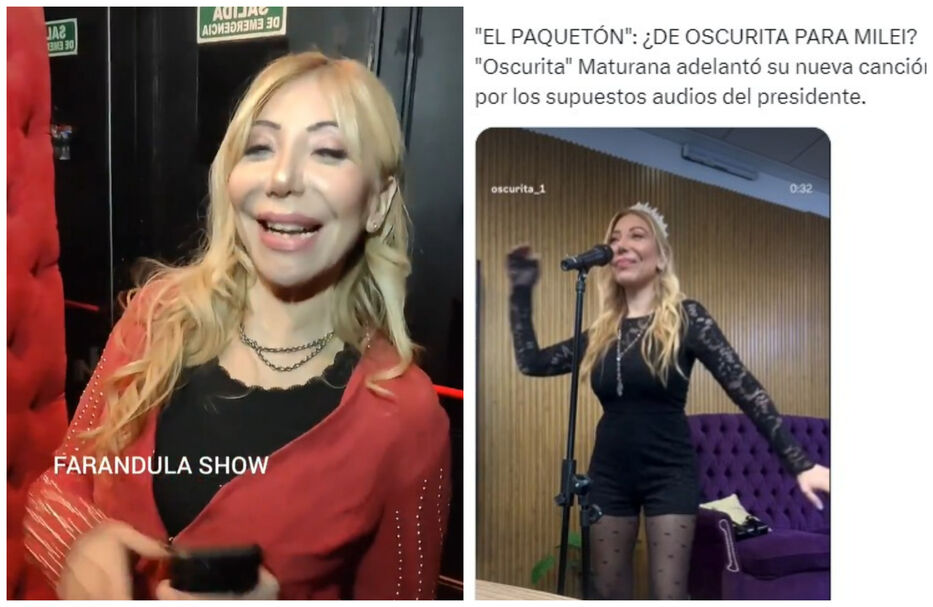 “Paquetón”: habló “Oscurita”, protagonista de los audios de “guasca en la cara” con Milei
