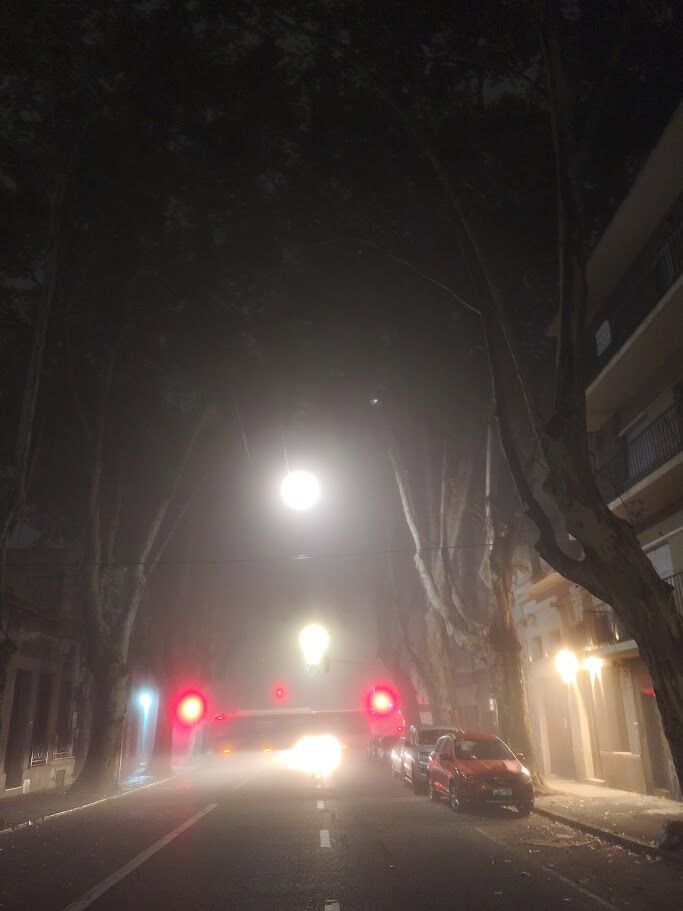 Parque Rodó minutos después de las 06:00 horas. Montevideo Portal