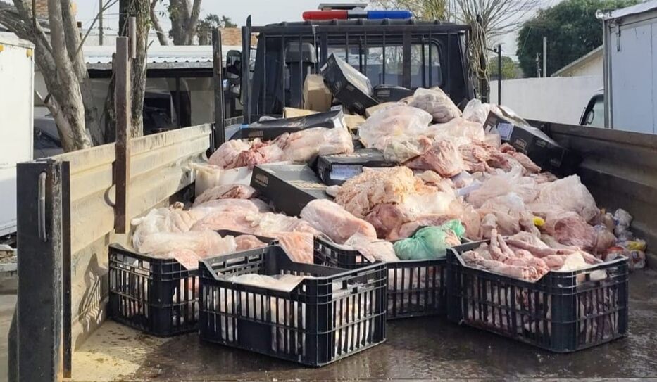 “Pollo Alegre”: la cuenta en redes que llevó a incautación de más de 8.000 kg de carne