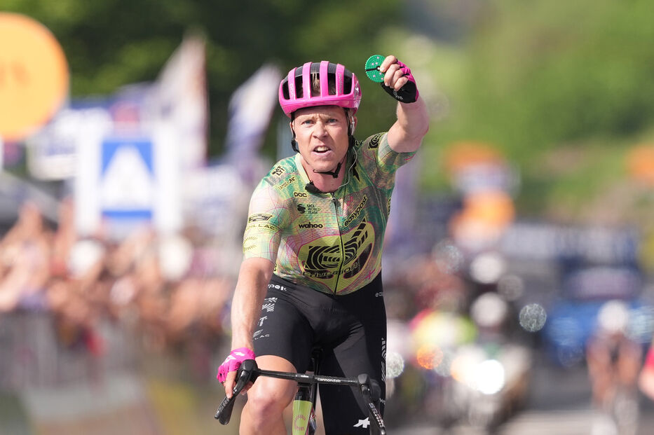 Giro de Italia: Michael Valgren ganó la etapa 17. ¿Cómo le fue al uruguayo Thomas Silva?