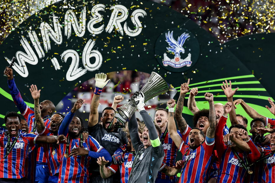 Conferencia League: Crystal Palace venció 1-0 al Rayo Vallecano de Espino y fue campeón
