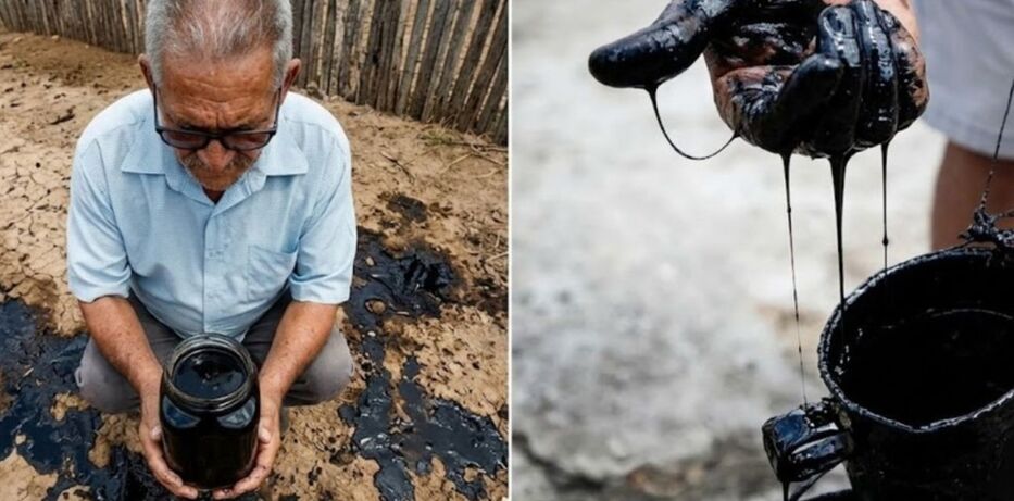 En medio de la guerra en Medio Oriente, agricultor cavó un pozo y encontró petróleo