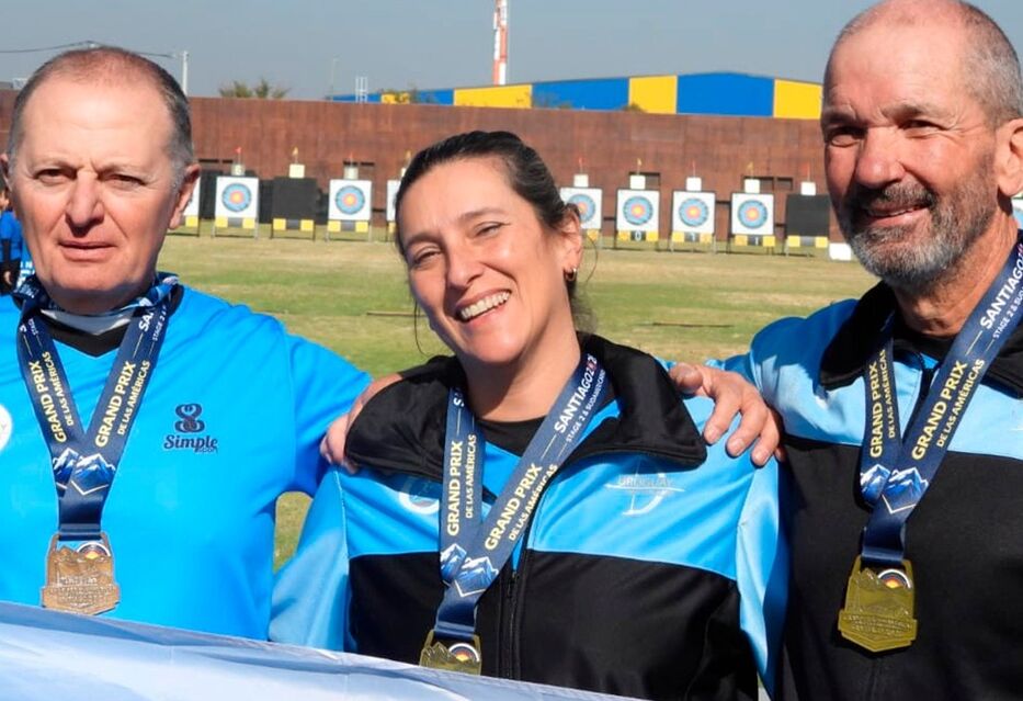 Tiro con arco: Sara Mediza y Dardo Romero fueron campeones sudamericanos en Chile