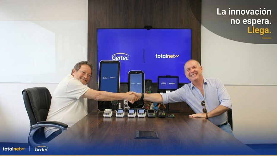 Totalnet y Gertec se unen para transformar los pagos en comercios uruguayos