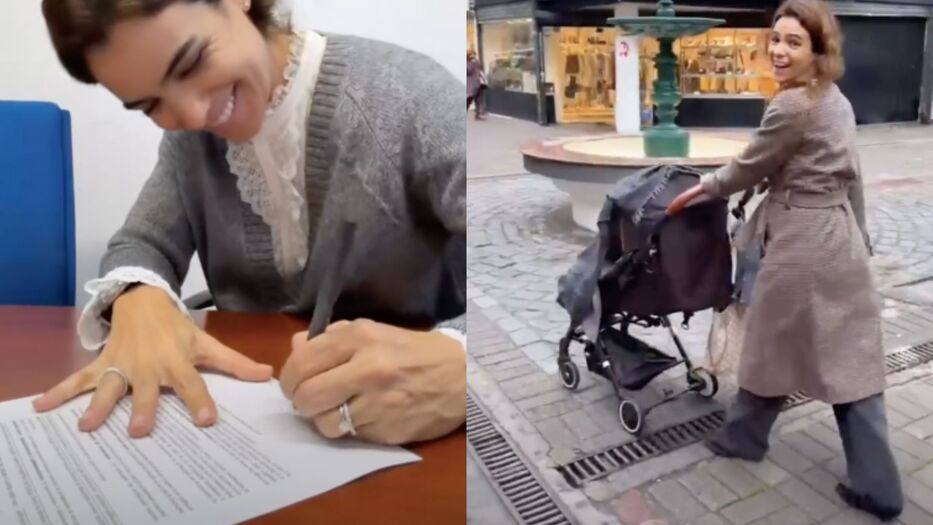 Agustina Cherri trae su proyecto a Uruguay y celebró tras la firma: “Misión cumplida”