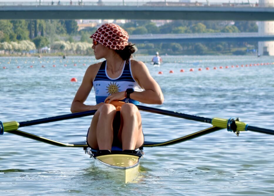 Remo: La uruguaya Nicole Yarzón logró el quinto puesto en la Copa del Mundo de Sevilla