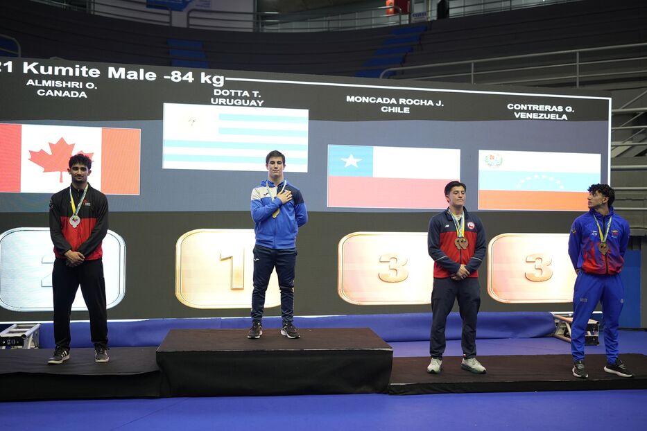 Karate: Tomás Dotta fue oro y Juan Carlos Pita bronce en el Panamericano de Río