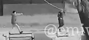 Disparos por la espalda: video muestra momento en que policía fue baleado en Nuevo Ellauri