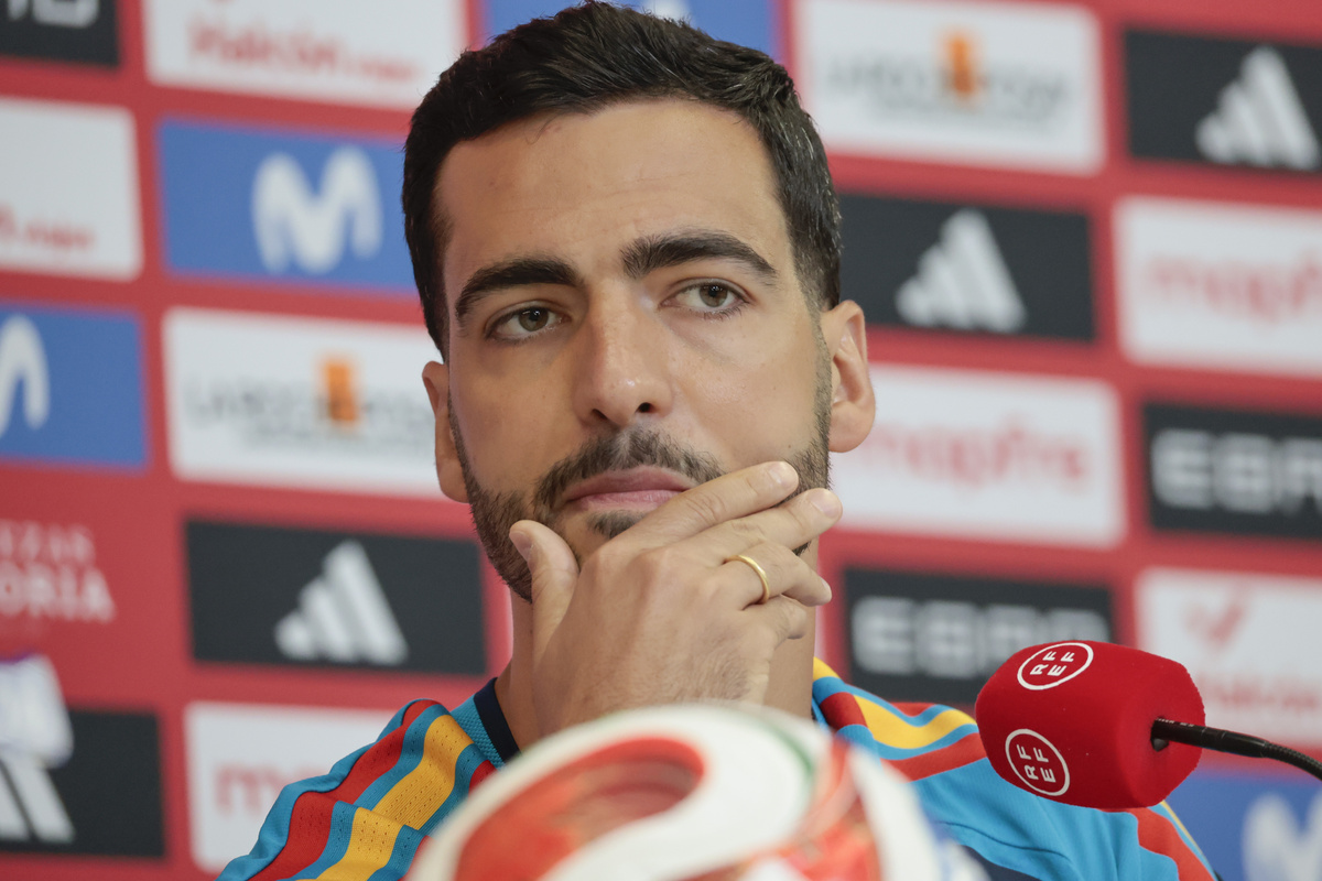 “El empate de Uruguay y Arabia nos dio cierta calma”, dijo el español Mikel Merino