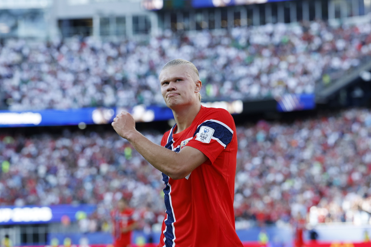 Mundial: Noruega está derrotando 3-1 a Irak en el Boston Stadium por el Grupo I