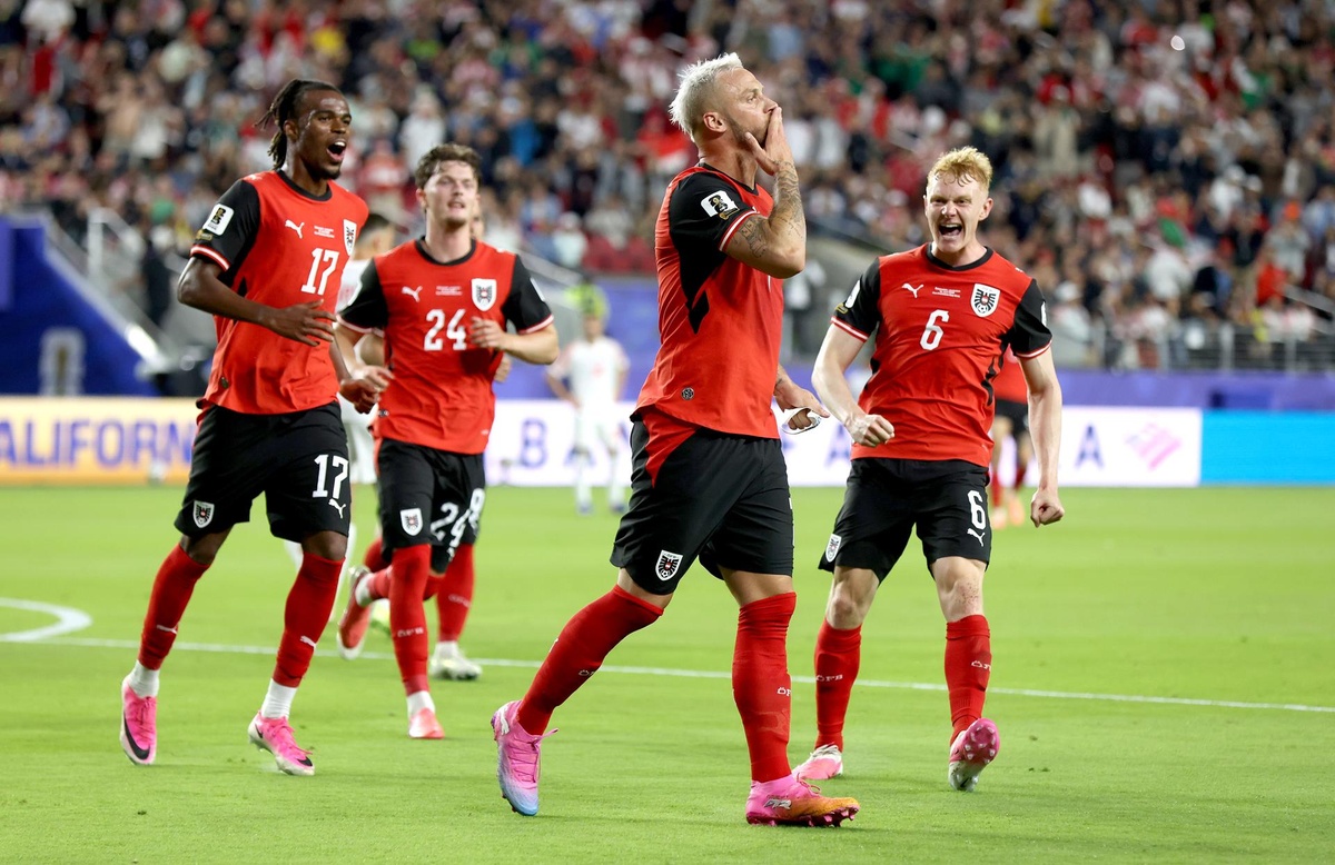 Mundial 2026: Austria sufrió, pero venció 3-1 a Jordania por el grupo de Argentina