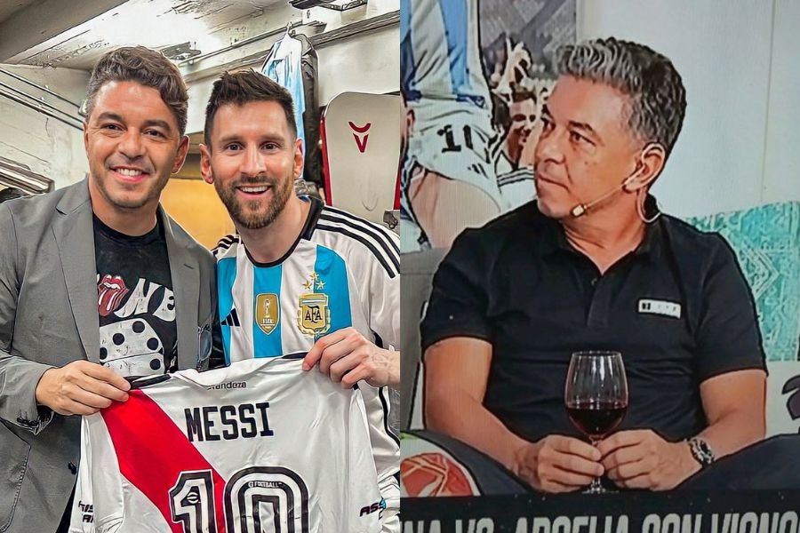 “Es como el vino”: la frase de Gallardo sobre Messi que se viralizó y revivió viejos memes