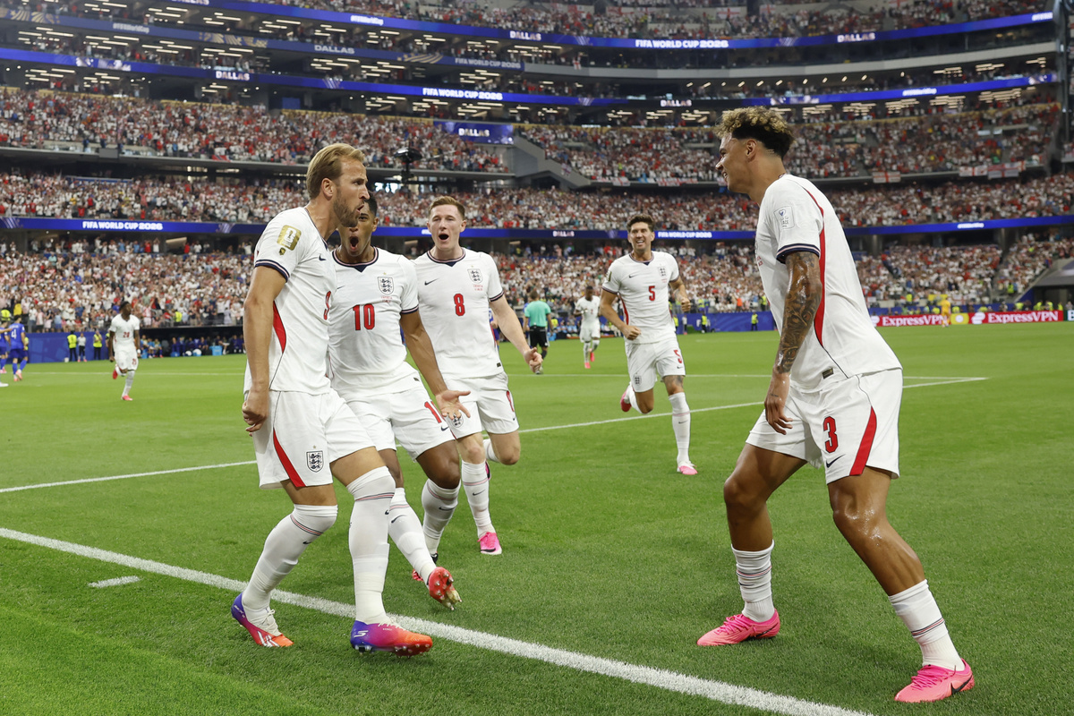 Mundial: Inglaterra está derrotando 4-2 a Croacia en Texas por el grupo L