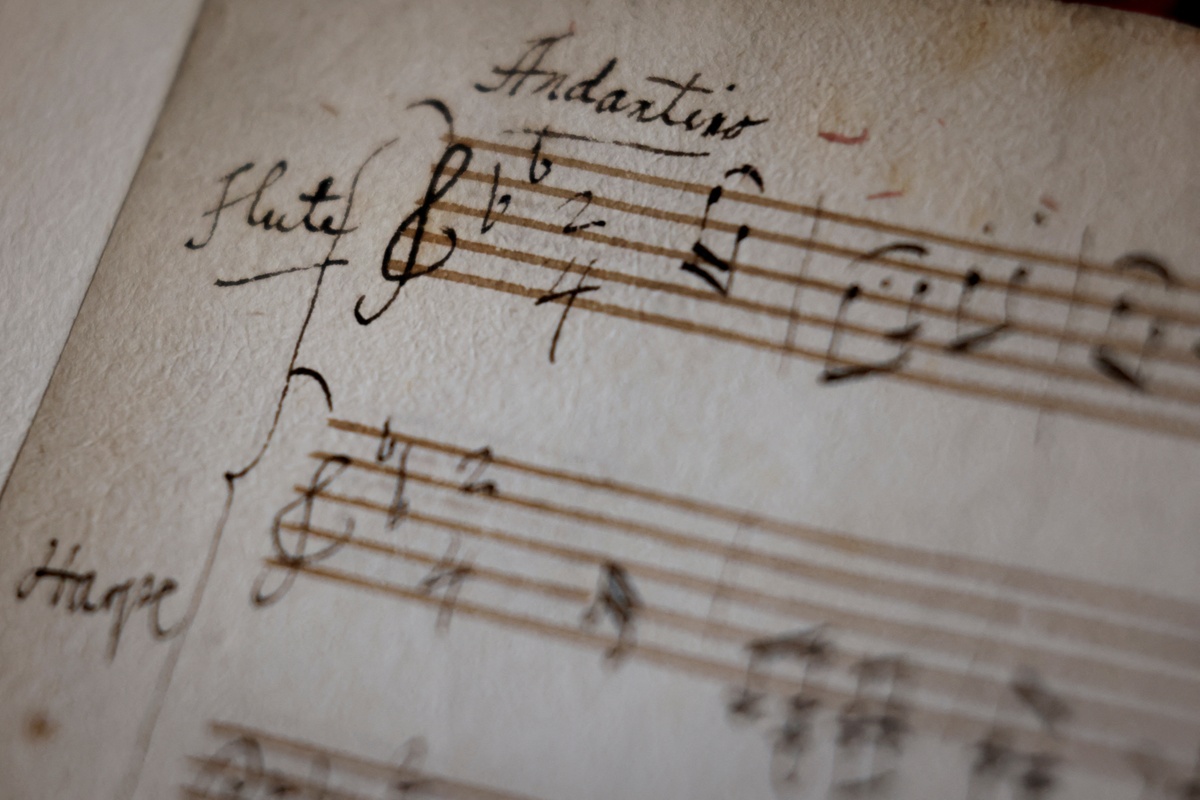 Encuentran en París un cuaderno inédito de Mozart con obras desconocidas