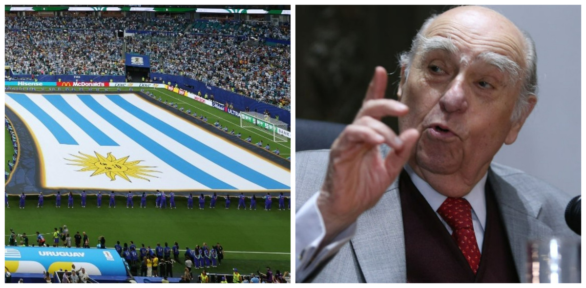 “Una vergüenza”: Sanguinetti criticó a delegación uruguaya por banderas en el Mundial