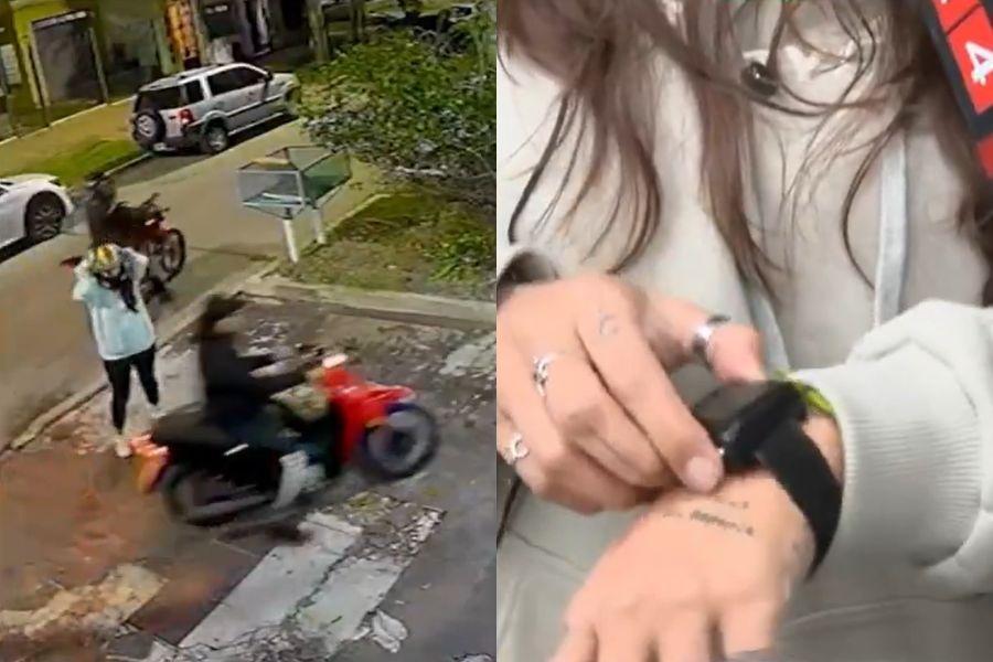 Furor en redes por joven argentina que repelió el robo de su moto con un invento uruguayo