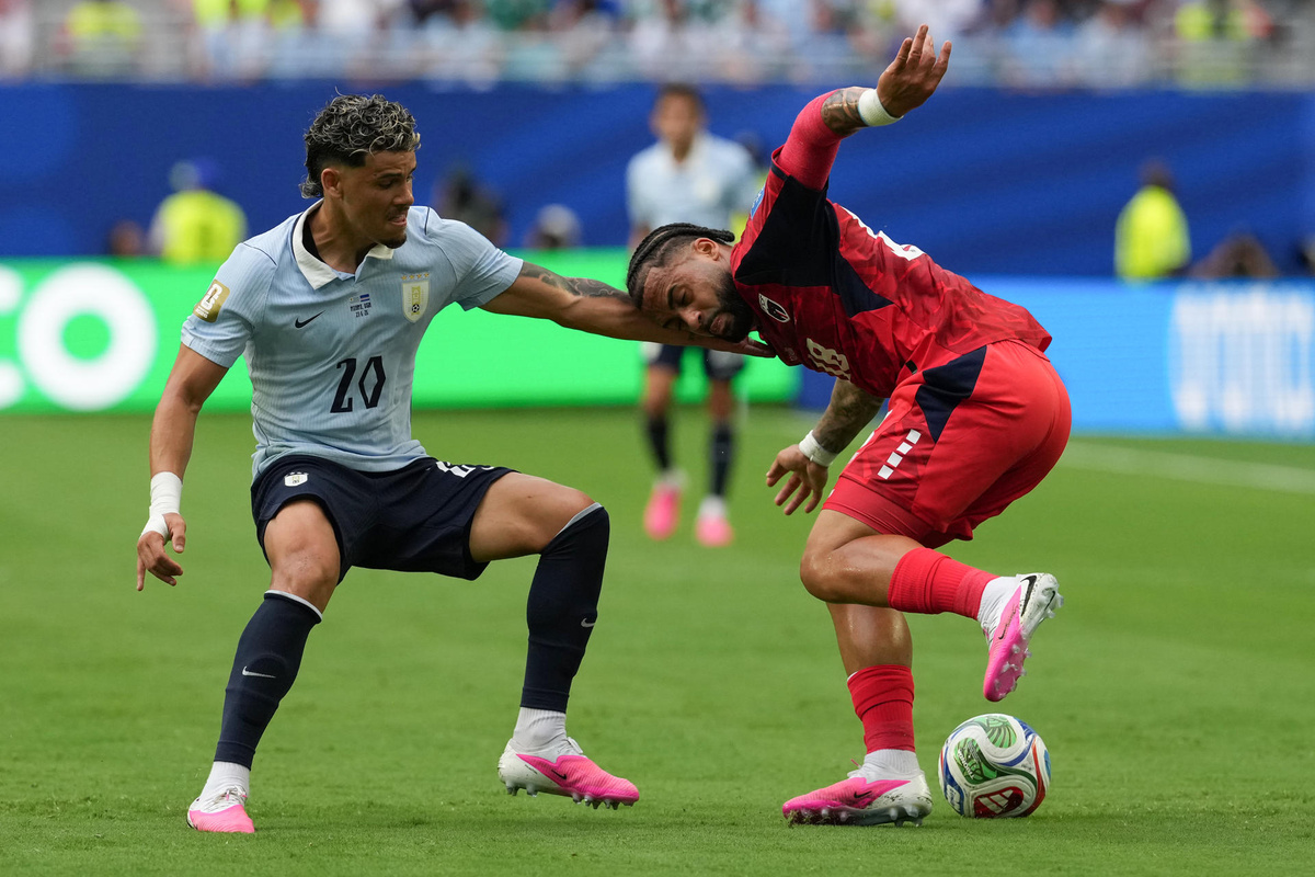 Mundial: Uruguay está derrotando 2-1 a Cabo Verde en Miami por el grupo H