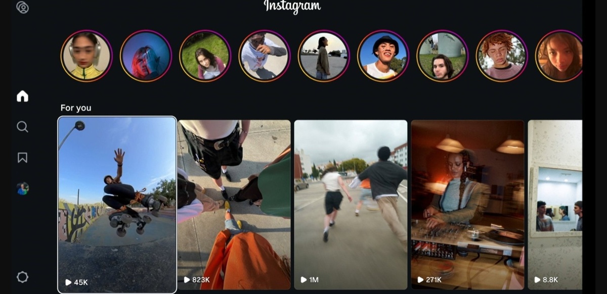 Instagram para TV prueba videos horizontales y nuevas funciones para pantallas grandes