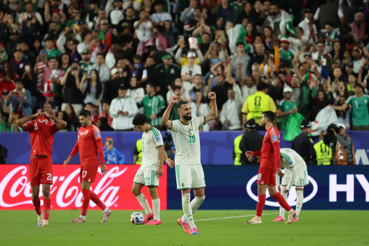 Mundial 2026: Argelia le ganó 2-1 a Jordania, que quedó eliminado en el grupo de Argentina