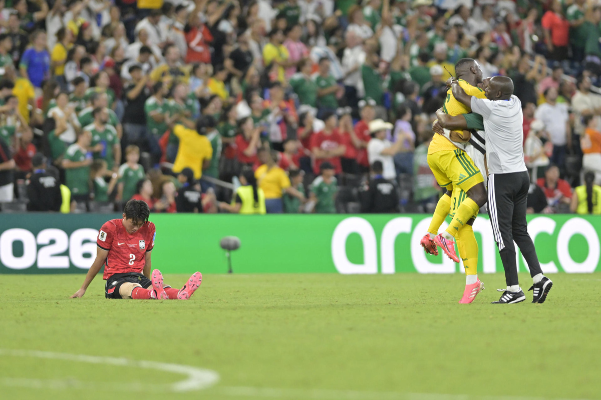 Mundial 2026: Sudáfrica derrotó 1-0 a Corea del Sur y pasó a dieciseisavos como segundo