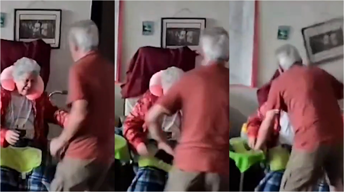 “Amor, no te vayas”: el video más emotivo de dos ancianos durante terremoto en Venezuela