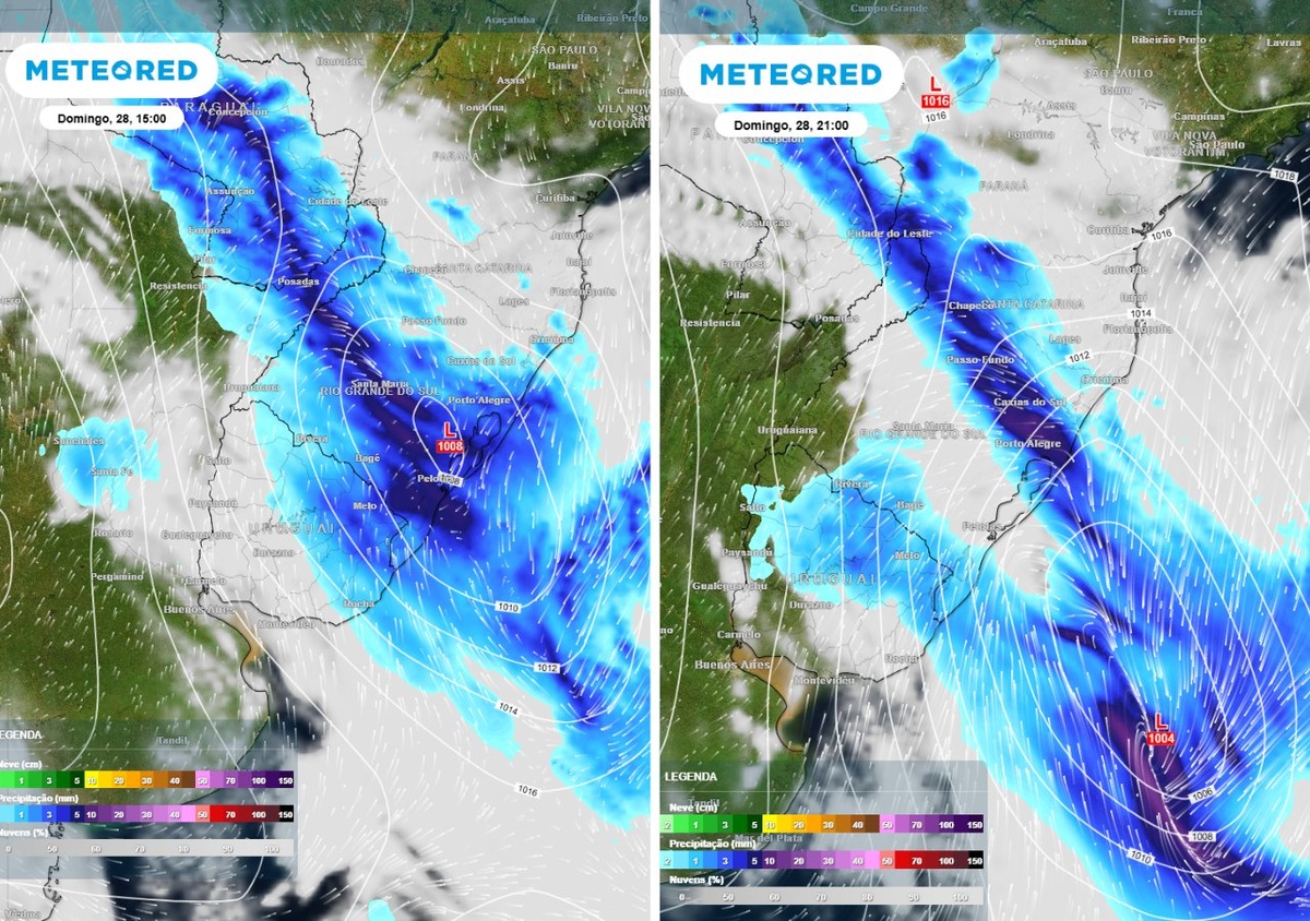 Meteorólogo anuncia tormentas “importantes” en Uruguay por ciclón en Brasil: dónde serán