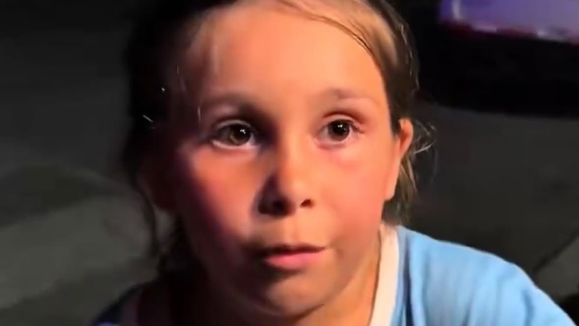 “Muy molesta”: la reacción de Federica, de nueve años, tras la eliminación de Uruguay