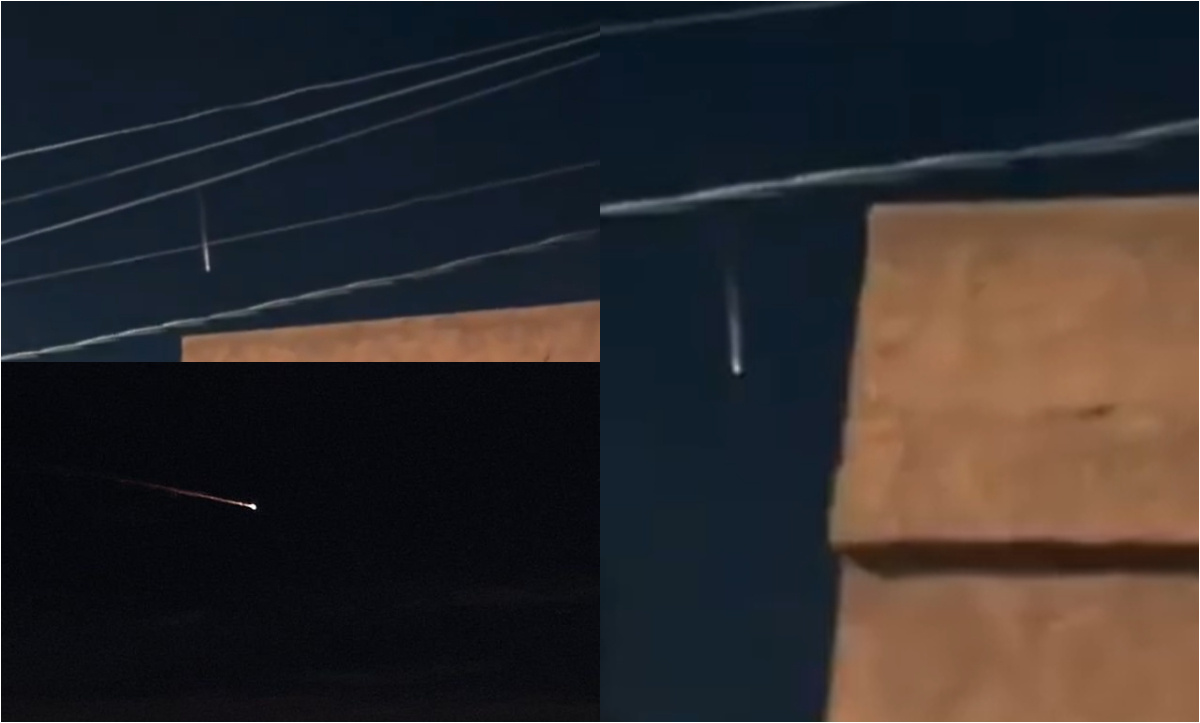 Reportan basura especial en el cielo de varios departamentos uruguayos: dónde y qué se vio