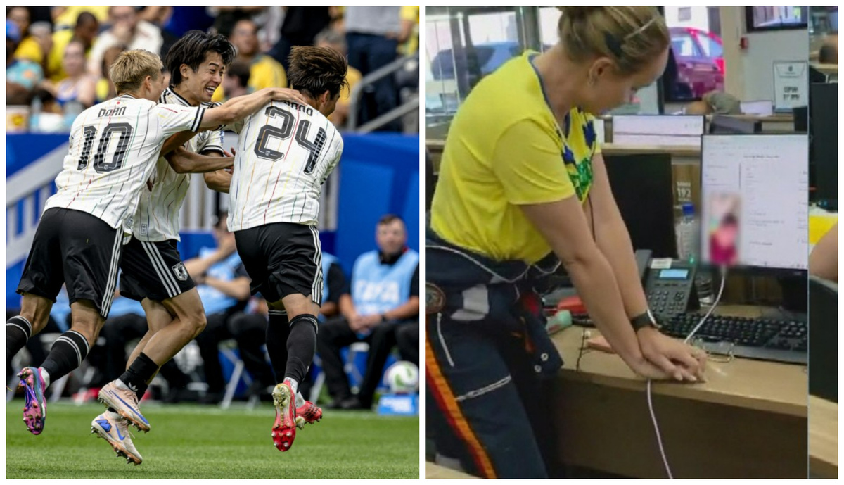 Triste ironía: un brasileño sufrió un infarto en el gol de Japón y no sobrevivió