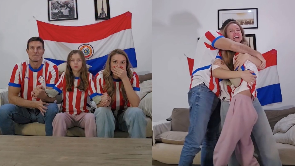 Dallys Ferreira vivió el triunfo de Paraguay: llanto por la victoria y un recuerdo viral