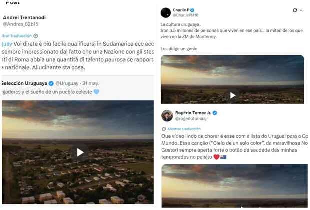 Desde Argentina hasta Italia: video de presentación de la Selección cosecha aplausos