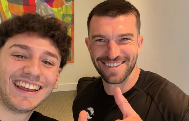 Se concretó el encuentro entre Tim Payne y Scarso, el influencer que lo hizo viral