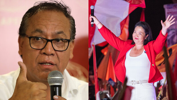 Elecciones en Perú: Sánchez y Fujimori frente a frente para 