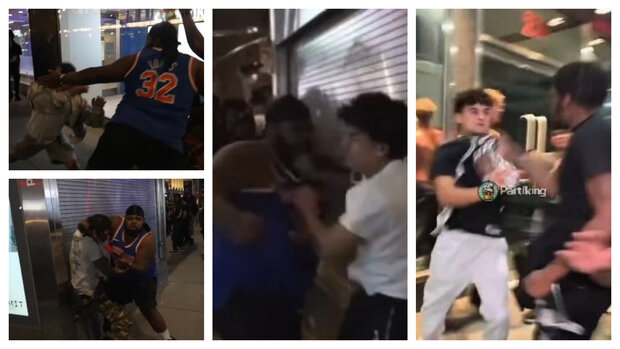 La brutal pelea en las calles de Nueva York tras final de NB
